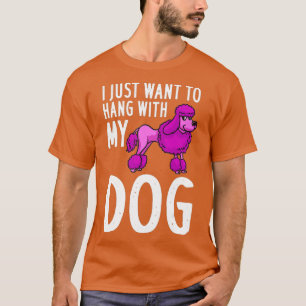 Standard Poodle Dog Puppies Owner Lover _23 T-Shirt