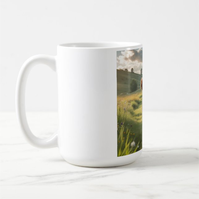 Standard Poodle Elegant Coffee Mug (Left)