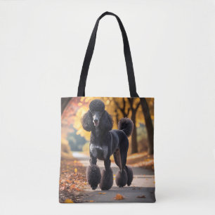 Standard Poodle Elegant Shoulder Tote Bag