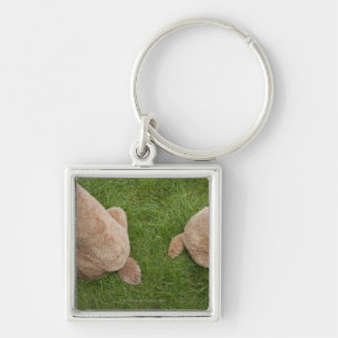 standard poodle key ring