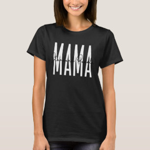 Standard Poodle Mama Cute Standard Poodle Mum Dog T-Shirt