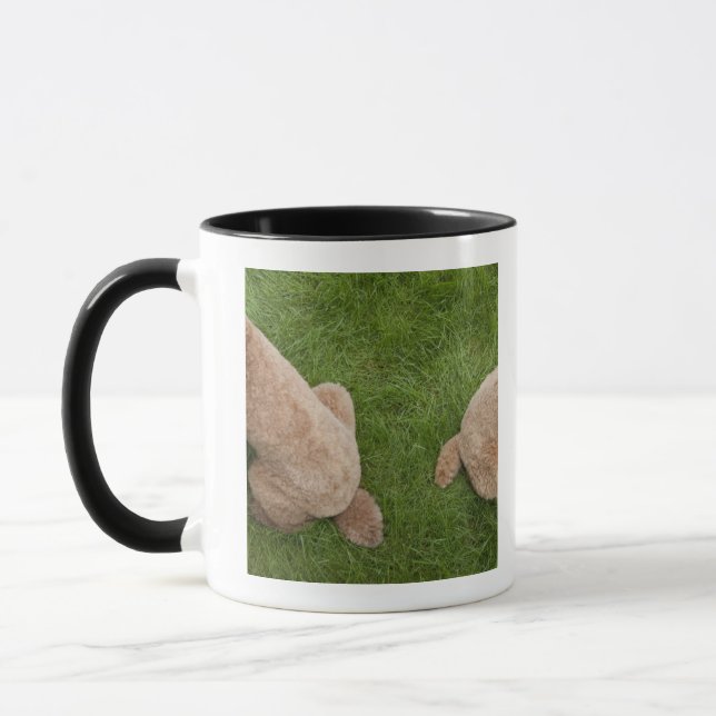 standard poodle mug (Left)