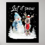 Standard Poodle Santa Dog Christmas Snowman Xmas P Poster<br><div class="desc">Standard Poodle Santa Dog Christmas Snowman Xmas Pajama</div>