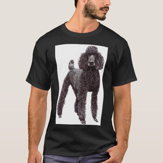Standard poodle             T-Shirt (Front)