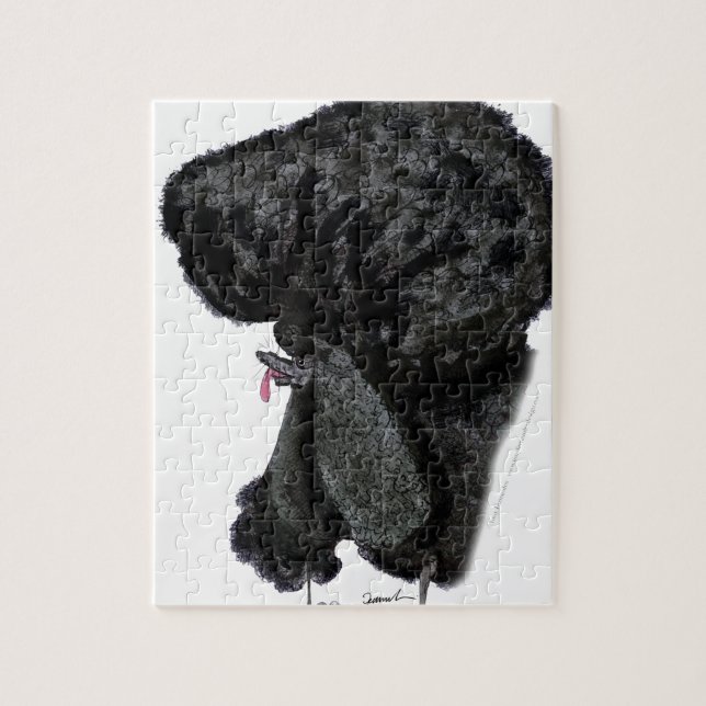 Standard Poodle, tony fernandes Jigsaw Puzzle (Vertical)