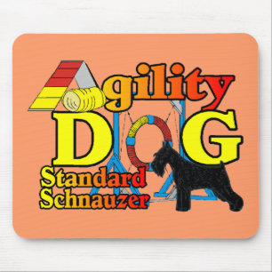 Standard_Schnauzer_Agility Mouse Pad