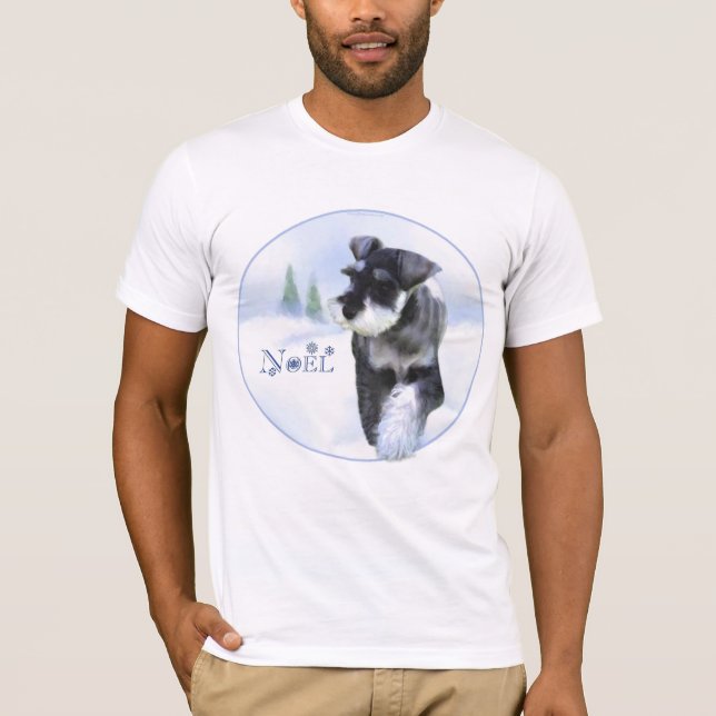 Standard Schnauzer Noel T-Shirt (Front)
