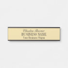 Standard Size Name Plate Crafter Artist Business