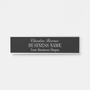 Standard Size Name Plate Crafter Artist Business