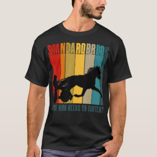 Standardbred Harness Racing Trotting Pacing Humour T-Shirt