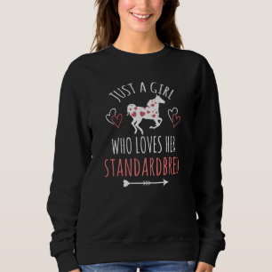 Standardbred Horse Owner Gift Girls Sweatshirt