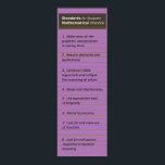 Standards for Mathematical Practices Poster<br><div class="desc">Standards for students mathematics practices poster. Common core Mathematics</div>