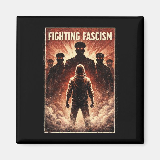 Standing Against the Dark Magnet (Front)