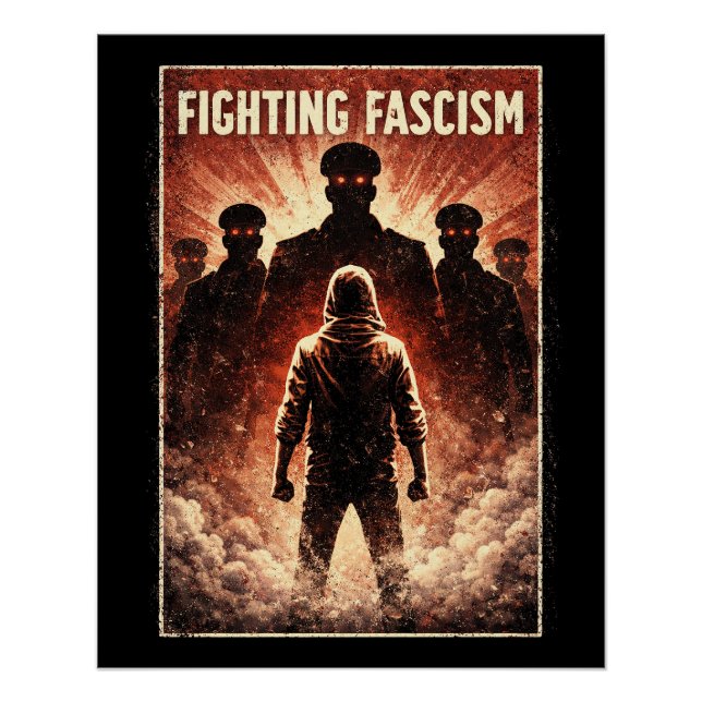 Standing Against the Dark Poster (Front)