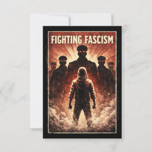 Standing Against the Dark Thank You Card