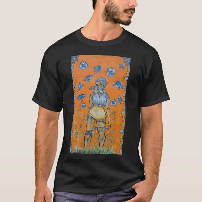 standing among jellies T-Shirt (Front)