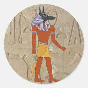 Standing Anubis Sticker