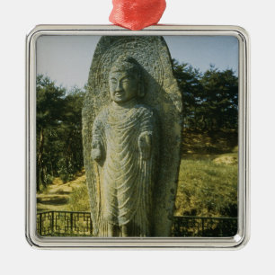 Standing Buddha at Ch'olch'on-ni, Naju, 10th centu Metal Tree Decoration