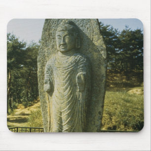 Standing Buddha at Ch'olch'on-ni, Naju, 10th centu Mouse Pad