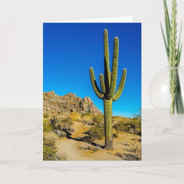Standing Cactus Card (Front)