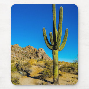 Standing Cactus Mouse Pad