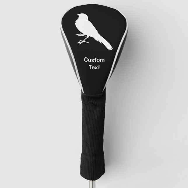 Standing Canary Bird Golf Head Cover (Front)