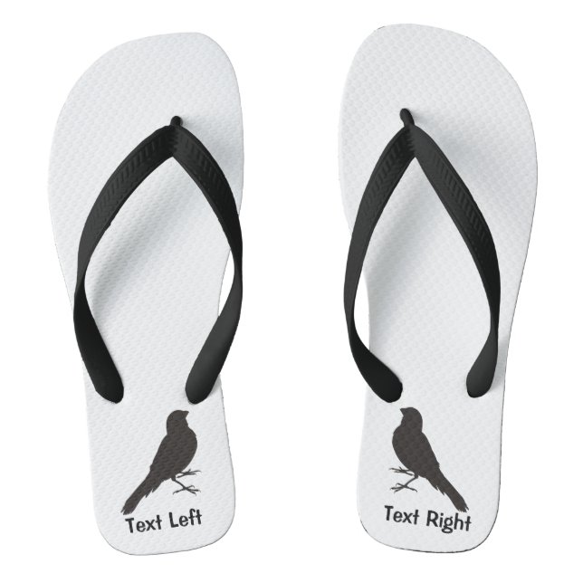 Standing Canary Bird Jandals (Footbed)