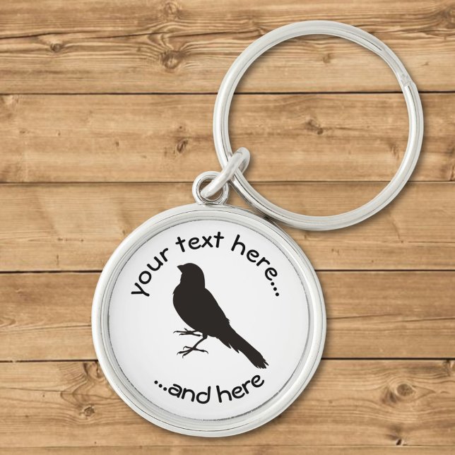 Standing Canary Bird Key Ring (Creator Uploaded)