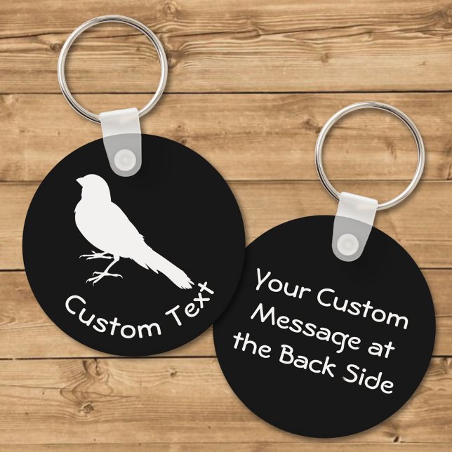 Standing Canary Bird Keychain (Creator Uploaded)