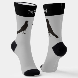 Standing Canary Bird Socks