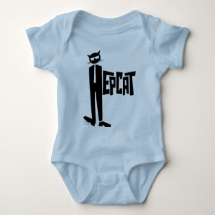 Standing Cat Baby Bodysuit