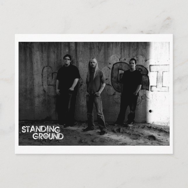 Standing Ground Band Postcard (Front)