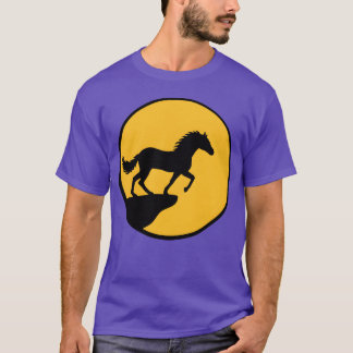 Standing horse cliff moon friends T-Shirt