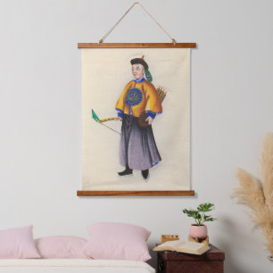 Standing Hunter Tapestry