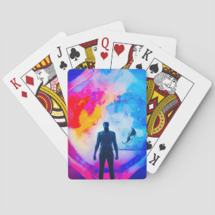 Standing in Colours Playing Cards