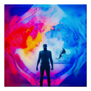 Standing in Colours Poster