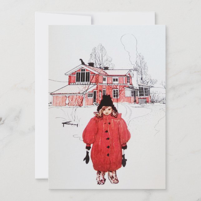 Standing in Winter Snow (Front)