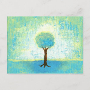 Standing InThe Light From Original Painting Postcard