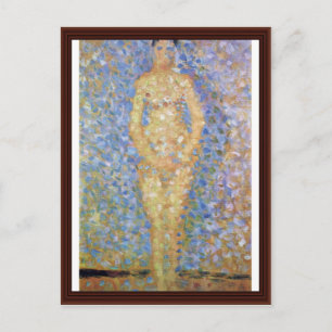 Standing Model (Study For Les Poseuses "") Postcard