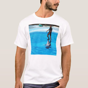 Standing on dolphins T-Shirt