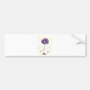 Standing On Mount Wu Bumper Sticker
