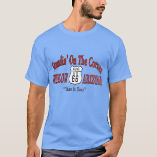 Standing On The Corner in Winslow Arizona Oversize T-Shirt
