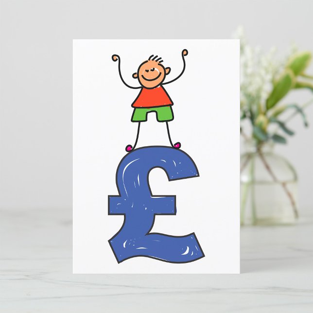 Standing On The Pound Currency Invitation (Creator Uploaded)