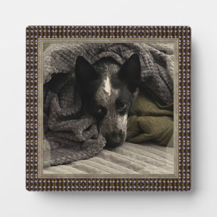 Standing Picture with Faux Metal Frame HAMbWG