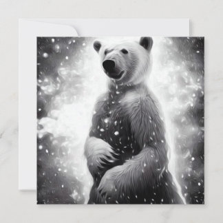 Standing Polar Bear