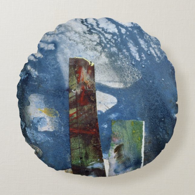 Standing Stones II Round Cushion (Front)