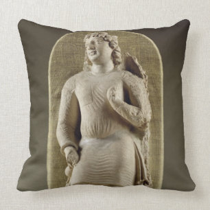 Standing youth or Maitreya, Gandhara (stucco) Cushion