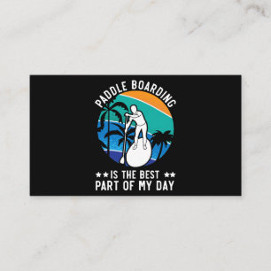 Standup Paddleboarding Paddleboard Surfing Water S Business Card