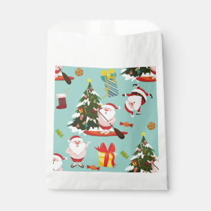 standup paddleboarding surfing santa christmas favour bags