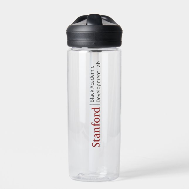 Stanford BAD Lab - Primary Mark Water Bottle (Front)